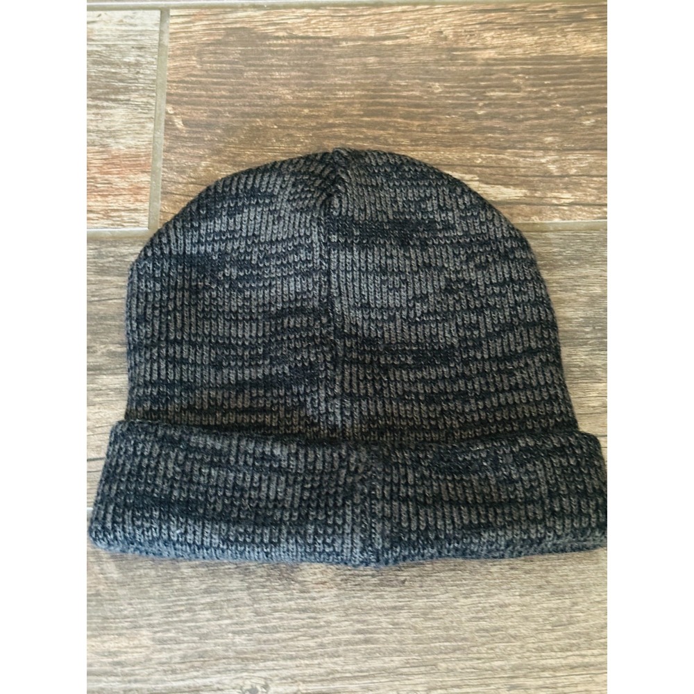 DOPE Embroidered Cuffed Beanie Hat Embroidered Green Winter Hat Neon Lights - Picture 3 of 4